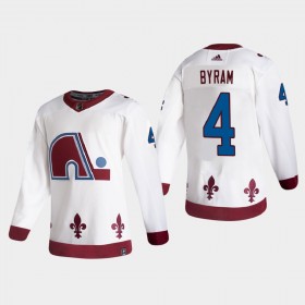 Colorado Avalanche Bowen Byram 4 2020-2021 Reverse Retro Trikot Authentic - Herren